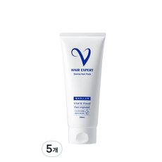 유한양행 브이헤어엑스퍼트 더마 헤어팩, 5개, 200ml