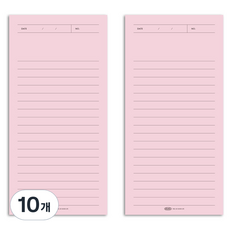 플레픽 팝업 메모 사인, 22 라인 블로썸, 60매, 10개