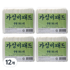 정직한패드 가성비 강아지 배변 38g, 50개입, 12개