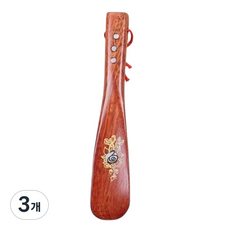앞날앤 나무 구둣주걱 긴 헤라 22cm, 로즈, 3개