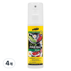 토코 신발 방향 스프레이 5582634, 125ml, 4개