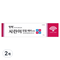 동화약품 잇백 시린이 듀얼케어 치약, 120g, 2개