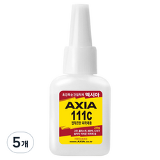 엑시아 111C 순간접착제 20g, 5개
