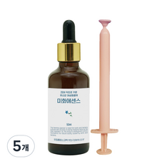유정룡효소과학 유산균 여성청결제 미화에센스, 50ml, 5개