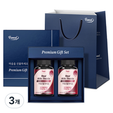 퍼니트 리얼 밀크씨슬 선물세트 + 쇼핑백, 180정, 3개
