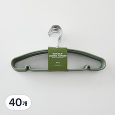 Modern House ON 防滑不滑落省空間衣架, 2套, 鼠尾草綠