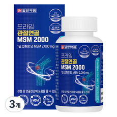 IL-YANG 一洋藥品 MSM補充錠 2000mg, 90片, 3個