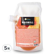 香甜水蜜桃基底濃縮液, 1kg, 5個