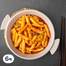 오분떡볶이 달콤순, 370g, 6팩