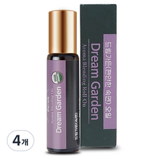 퓨어스 드림 아로마 롤온 에센셜오일, 4개, 10ml, 드림(숙면) 마사지오일