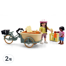 Playmobil 摩比人 貨運自行車 71306, 2個