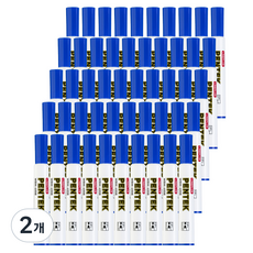 Lineplus Pentek 圓頭白板筆, 藍色, 100個