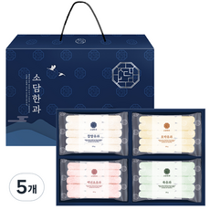 우리가스토리 소담한과 유과 선물세트 1호, 5개, 500g
