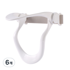 써뉴즈 각도조절 바른자세 목 보호대 화이트, 6개