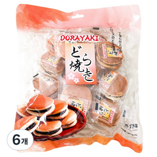 도라야끼 팥맛, 6개, 256g