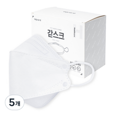 아가드 갇스크 유아용 마스크 소형 KF80, 5개, 50개입