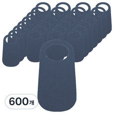 소프런 일회용 컬러 앞치마, 웨이브네이비, 600개