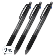 2Youngdesign AGENDA 3色原子筆 0.7mm, 黑色, 9入