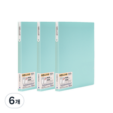 Melliv 透明文件夾, 薄荷綠, 6個