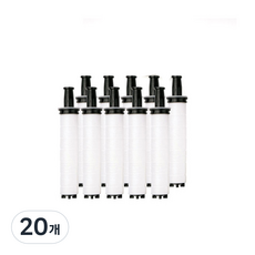이온폴리스 비타퓨썸/아토제로/세종소나기 샤워기 녹물제거 호환필터, 20개