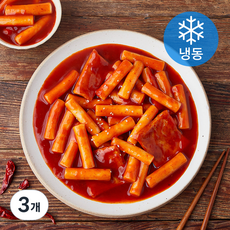 프레시오늘 쫄봉이 맛있게 매운 즉석 우리쌀 떡볶이 (냉동), 355g, 3개