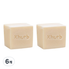 Kim's Herb 固體洗滌劑洗碗棒米色穀物和檸檬薰衣草, 250g, 6個