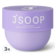 제이숲 실크 케라틴 단백질 모발 강화 헤어팩, 150ml, 3개