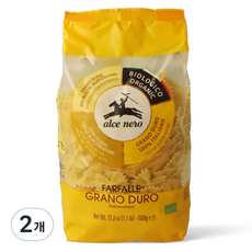 alce nero 尼諾 蝴蝶麵, 500g, 2個