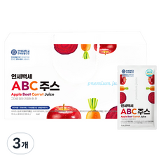 연세생활건강 연세백세 ABC 주스 30p, 2.1L, 3개