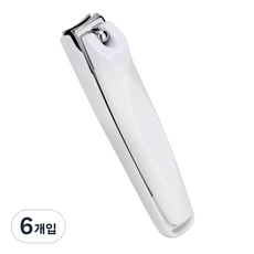 코멧 홈 심플 손톱깎이, 화이트, 6개