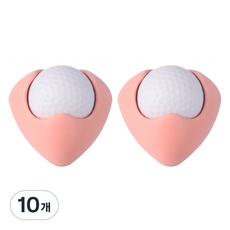 Highonepick 腳底按摩指壓球 7 x 4.5 cm, 粉紅色, 10個