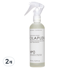 올라플렉스 NO 0 인텐시브 본드 빌딩 헤어트리트먼트, 155ml, 2개