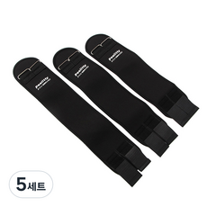 Tree 端正姿勢O型X型腿矯正帶組 XL 黑色, 5套