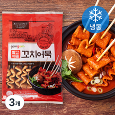 곰곰 빨간 매콤 꼬치어묵 (냉동), 580g, 3개