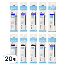 Uni 三菱 JETSTREAM 輕觸感墨水筆芯 SXR-L-5 0.5mm, 20個, 藍色