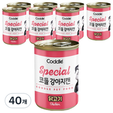 코들 강아지 캔, 닭고기, 400g, 40개