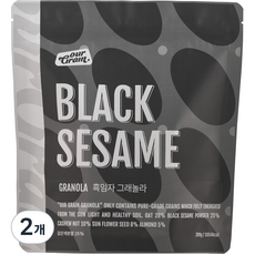 아워그레인 흑임자 그래놀라, 2개, 200g