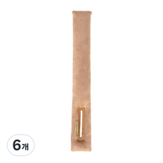 케이엠모터스 편하군 스웨이드 차량 틈새쿠션, 베이지, 6개