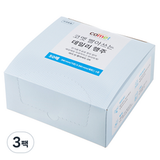 Comet 日常毛巾，50 片, 3包