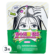동국제약 정수리를 닦자 패드 리필 30p, 3개, 180ml
