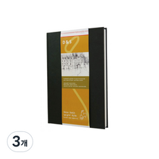 Hahnemuhle D&S 素描本 BLACK 140g, A5, 80張, 3個