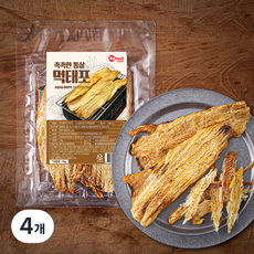 리프레쉬 촉촉한 통살 먹태포, 70g, 4개