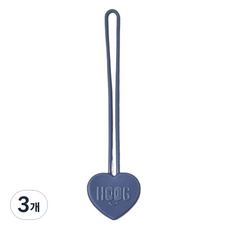 HOOG 游泳用品 愛心吊飾 鑰匙圈, HKR018 海洋, 3個