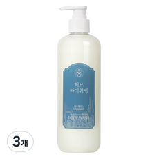 콩세알 허브 바디워시 허브향, 3개, 500ml