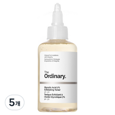 디오디너리 글리코릭 애시드 7% 엑스폴리에이팅 토너, 100ml, 5개