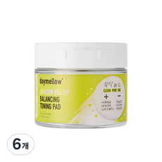 데이멜로우 아마존 빌리프 밸런싱 토닝패드 70p, 6개, 70매