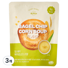 EAT'S Better 貝果脆餅 玉米濃湯風味, 3個, 50g