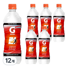 게토레이 런 음료, 12개, 600ml