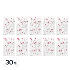 Appree 壓花貼紙, 滿天星, 30個