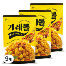 카레볼 스낵, 70g, 9개